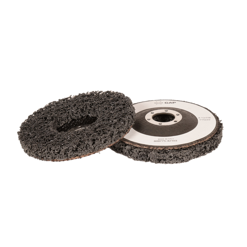 4-1/2" (114 mm) Dia. x 7/8" CH Type 27 Extra Coarse DynaStrip Disc w/Fiberglass Backing