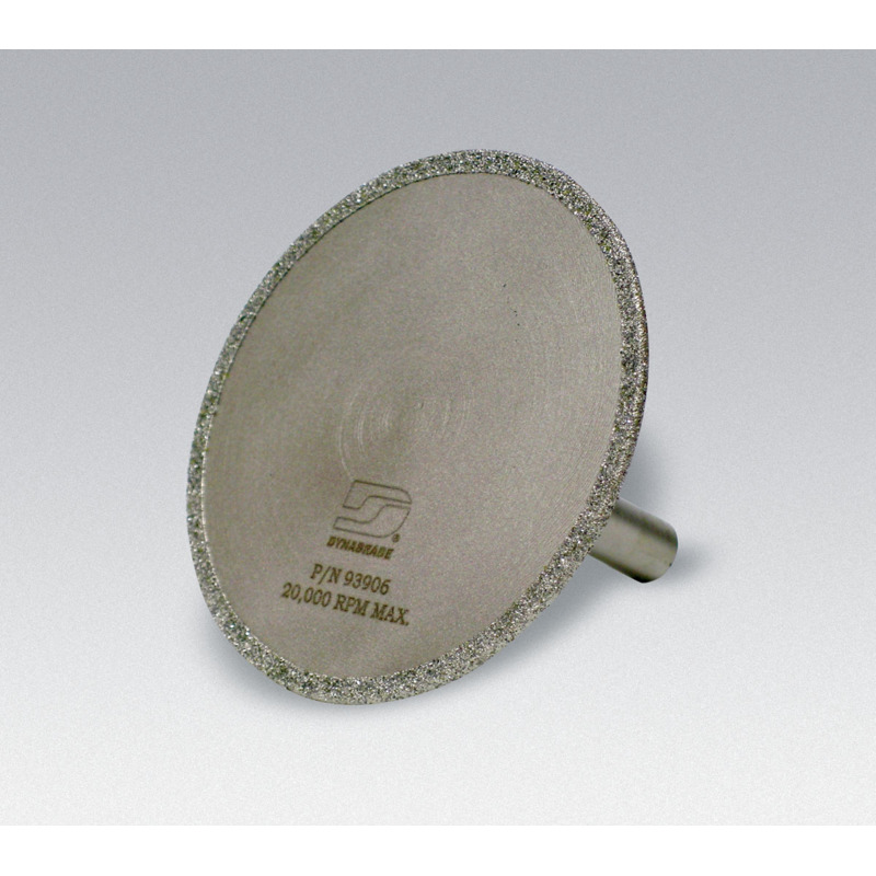 Mounted Diamond Wheel- 3" Wide x 2-1/4"