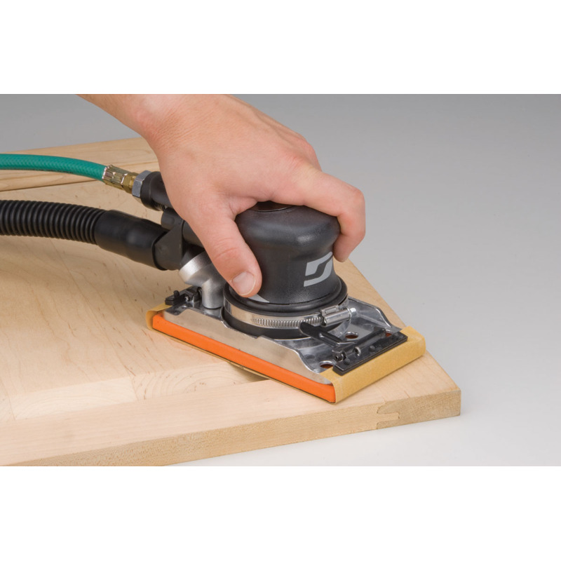 3-2/3" (93 mm) W x 7" (178 mm) L Dynabug Orbital Sander, Central Vacuum