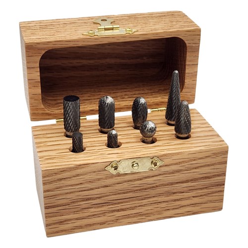 Carbide Burr 8-Piece Burr Kit, 6 mm Shank