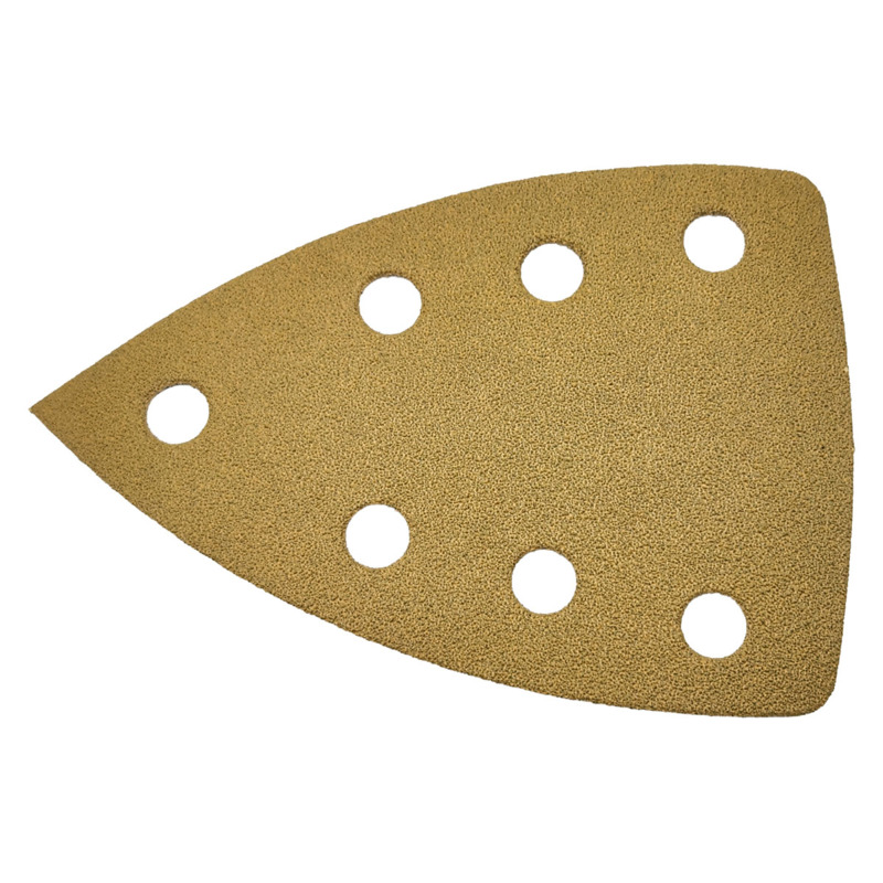 100 mm W x 148 mm L 80 Grit A/O Vacuum Hook-Face 7-Delta DynaCut Sheet