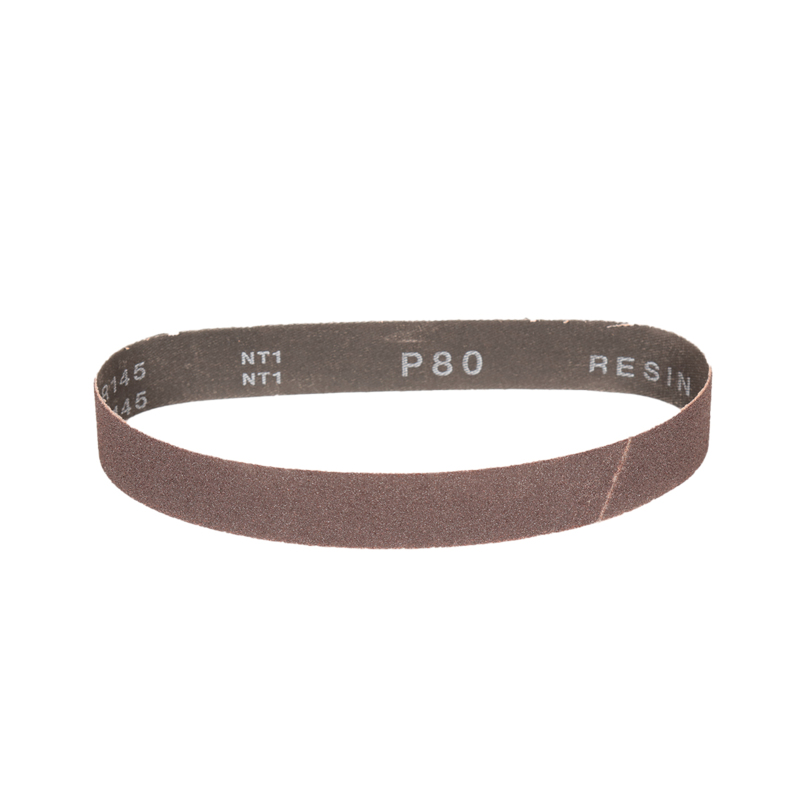 1" (25 mm) W x 18" (457 mm) L 80 Grit A/O DynaCut Belt
