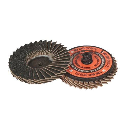 2" (51 mm) Dia. x 80 Grit A/Z Non-Vacuum DynaCut Locking-Type Flap Disc