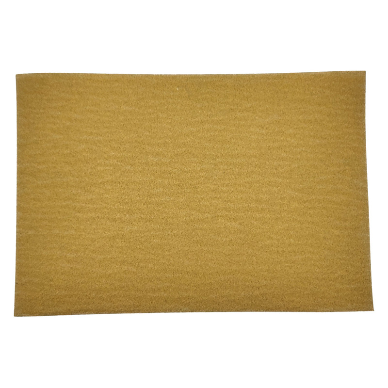 75 mm W x 110 mm L 320 Grit A/O Non-Vacuum Hook-Face DynaCut Sheet
