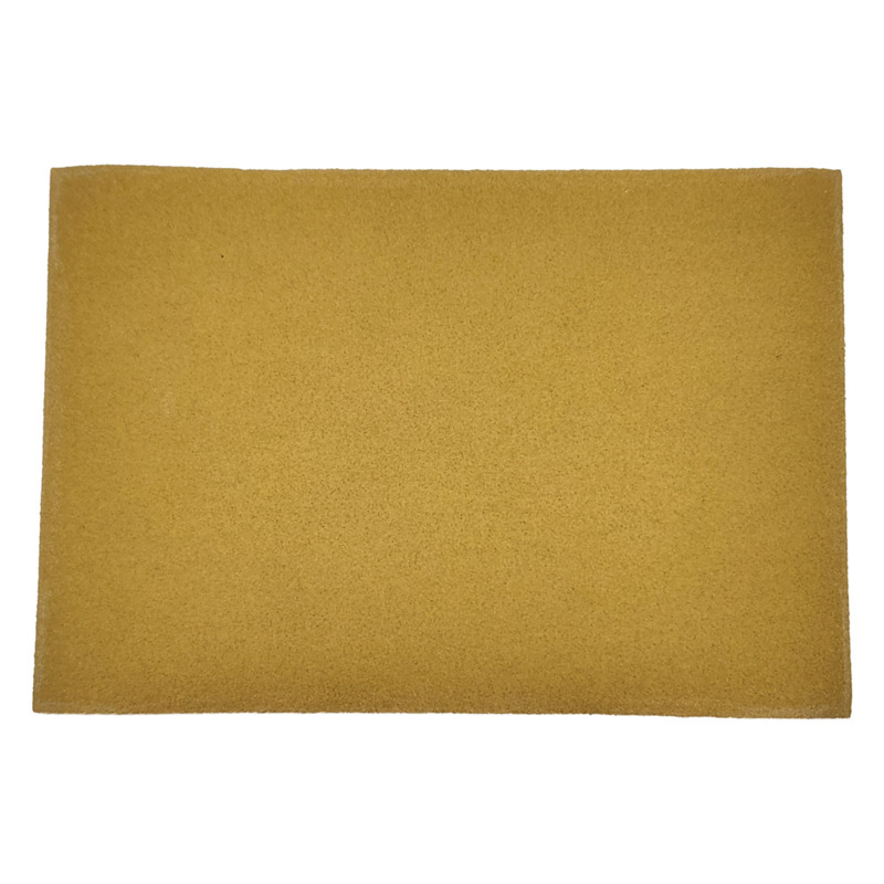 75 mm W x 110 mm L 400 Grit A/O Non-Vacuum Hook-Face DynaCut Sheet
