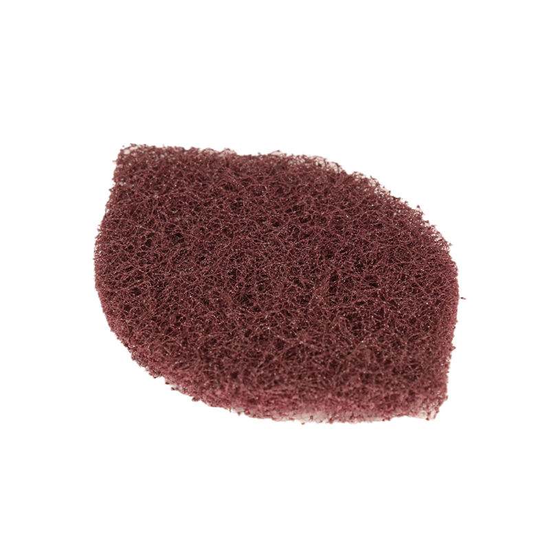 Tear Drop Medium Maroon Non-Vacuum Hook-Face DynaBrite Dynafine Disc