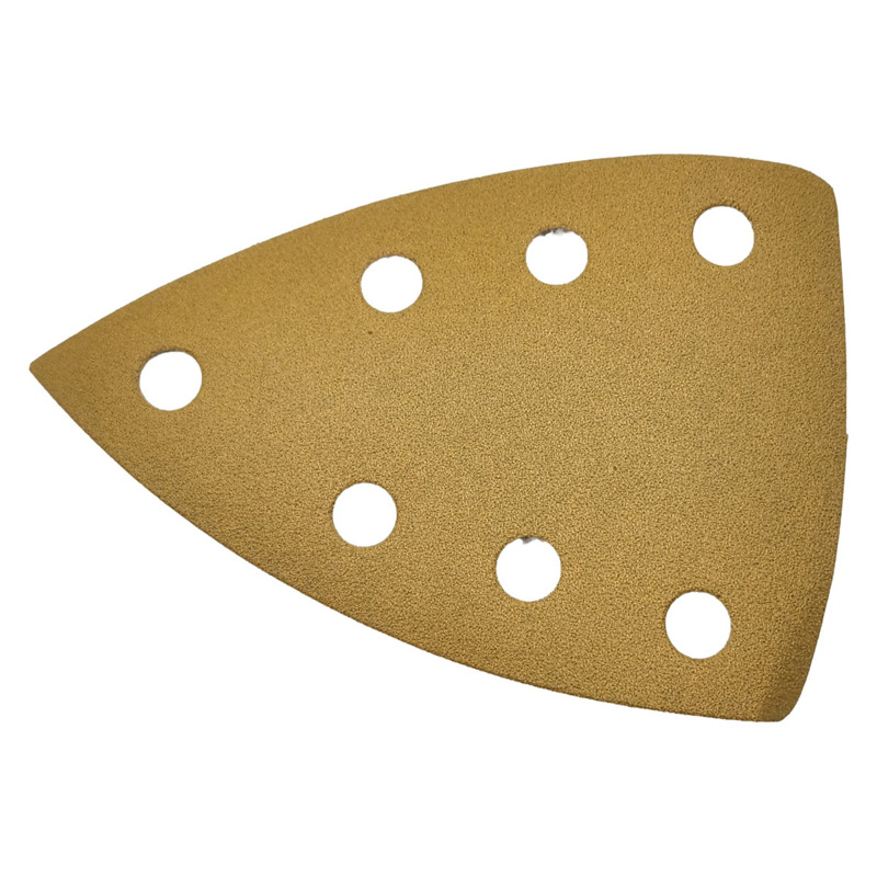 100 mm W x 148 mm L 120 Grit A/O Vacuum Hook-Face 7-Delta DynaCut Sheet