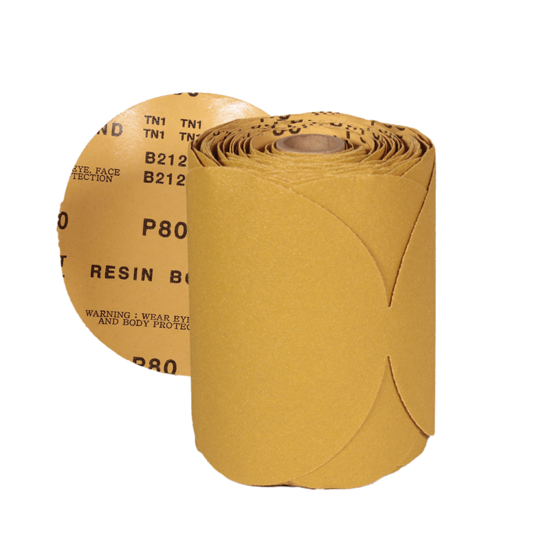 6" (152 mm) Dia. x 80 Grit A/O Non-Vacuum PSA DynaCut Disc