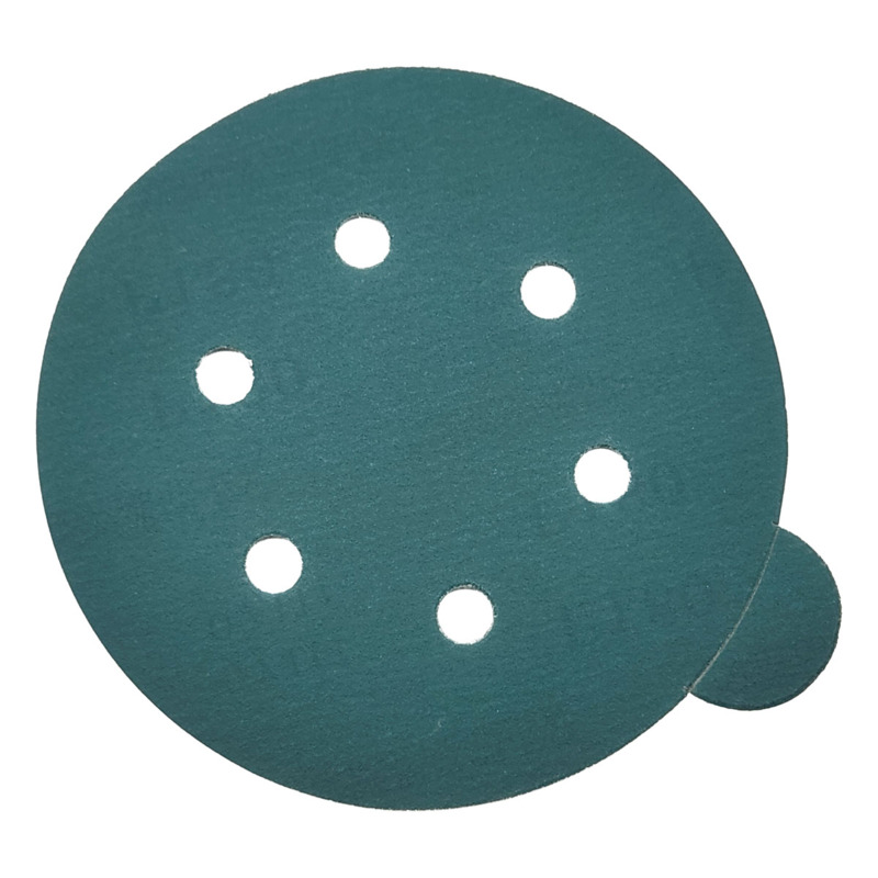 6" (152 mm) Dia. x 180 Grit A/O Vacuum PSA Filmbac DynaCut Disc