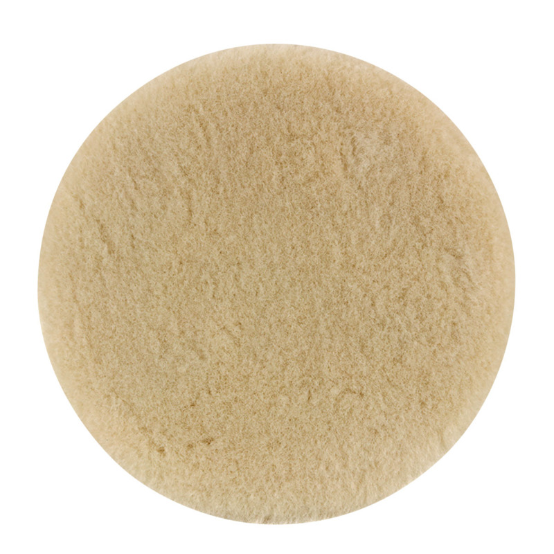 6-1/2" Dynacut Top Wool Polishing Pad, Hook and Loop