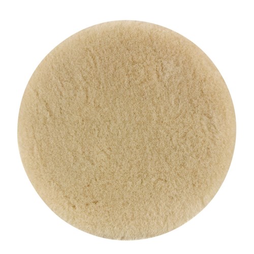 6-1/2" Dynacut Top Wool Polishing Pad, Hook and Loop