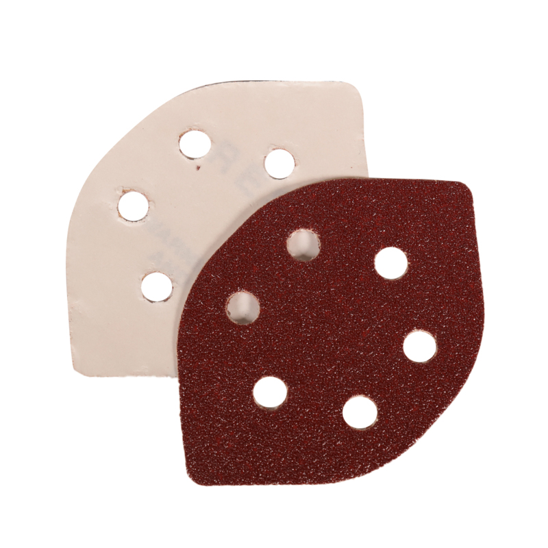 Teardrop x 80 Grit A/O Vacuum PSA DynaCut Dynafine Disc