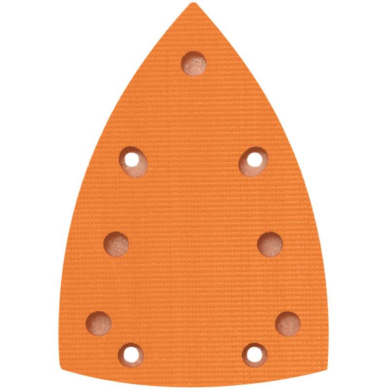 3-7/8" (98 mm) x 5-5/8" (143 mm) Vacuum Dynabug II Disc Pad, Hook-Face, Short Nap