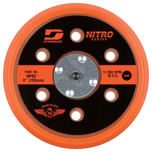 6" (150 mm) Dia. Nitro Series Vacuum Disc Pad
