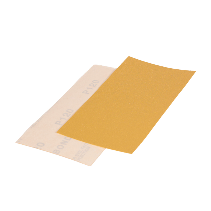 3-2/3" (93 mm) W x 7" (178 mm) L 120 Grit A/O Non-Vacuum PSA DynaCut Sheet