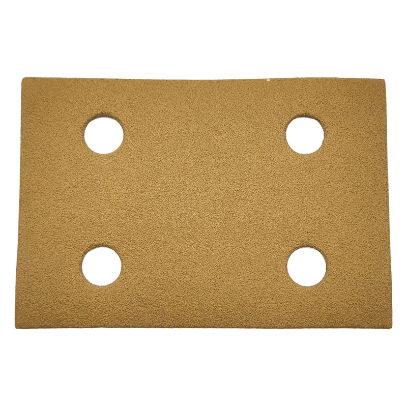 75 mm W x 110 mm L 120 Grit A/O Vacuum Hook-Face DynaCut Sheet