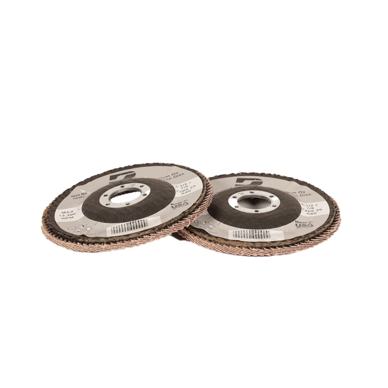4-1/2" (114 mm) Dia. x 7/8" (22 mm) CH Type 29 P60 Grit A/O DynaCut Flap Disc