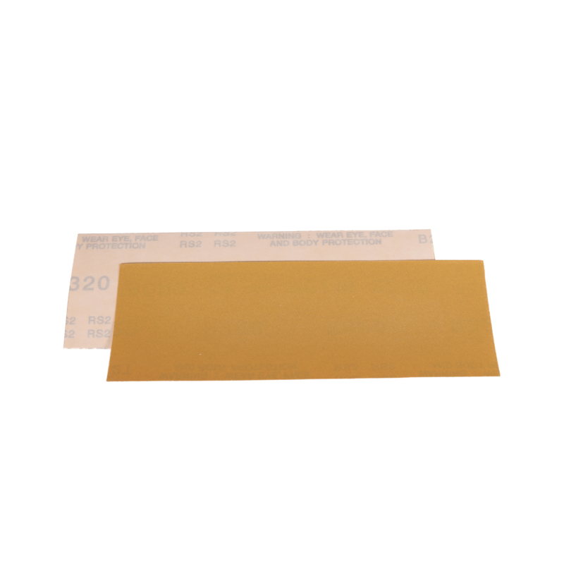 2-3/4" (70 mm) W x 8" (203 mm) L 320 Grit A/O Non-Vacuum PSA DynaCut Sheet